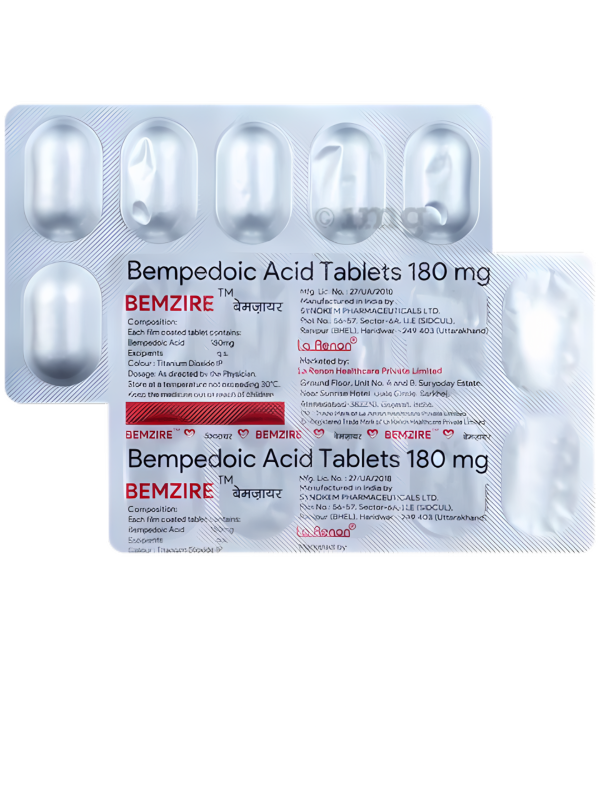 IVM_1002_01 Bemzire Tablet (Bempedoic acid)