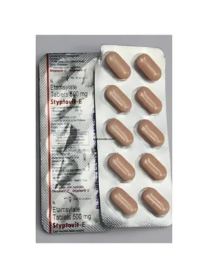 Styptovit E Tablet – Effective Hemostatic for Bleeding Control
