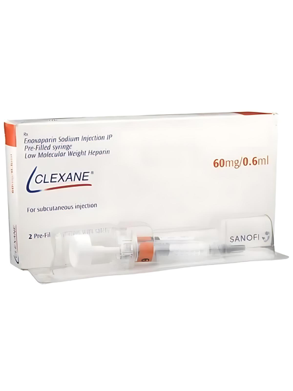 IVM_1033_01 Clexane 60mg Injection (0.6ml Each) – Anticoagulant for Blood Clot Prevention