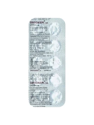 Ursokem 150 Tablet (Ursodeoxycholic Acid 150 mg)