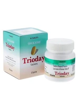 Trioday Tablet (Lamivudine/Tenofovir/Efavirenz)