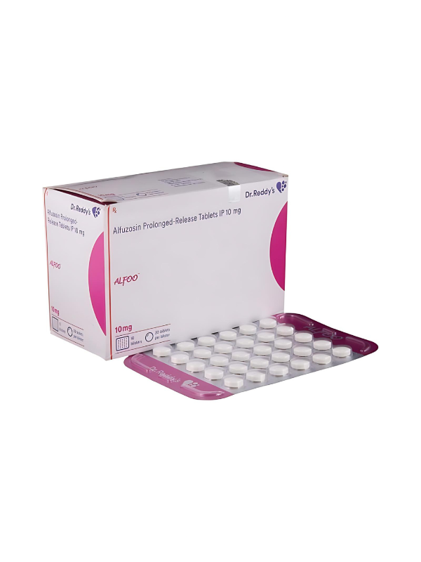 IVM_112_01 Alfoo 10mg Tablet (Alfuzosin 10 mg)