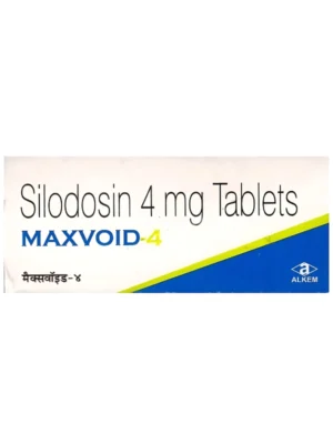 Maxvoid 4 mg Tablet (Silodosin 4 mg)
