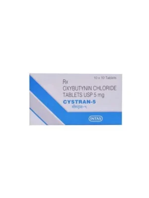 Cystran 5 mg Tablet (Oxybutynin 5 mg)