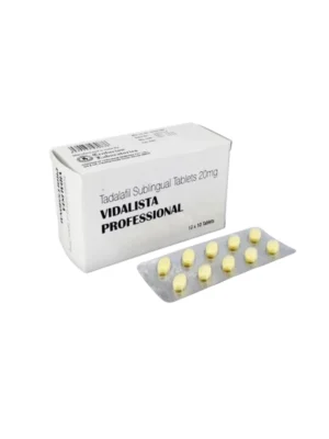 Vidalista Professional 20 Mg | Sublingual Tadalafil for Erectile Dysfunction