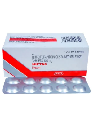 Niftas 100 mg Tablet (Nitrofurantoin 100)