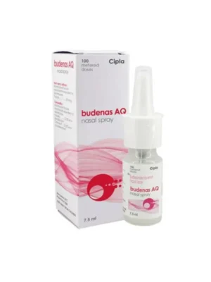 Budenase AQ Nasal Spray (Budesonide) - Relieves Allergic Rhinitis & Nasal Polyps