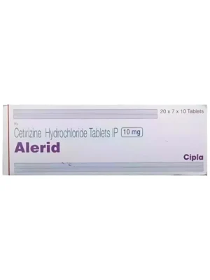 Alerid Tablet (Cetirizine) - Antihistamine for Allergy Relief