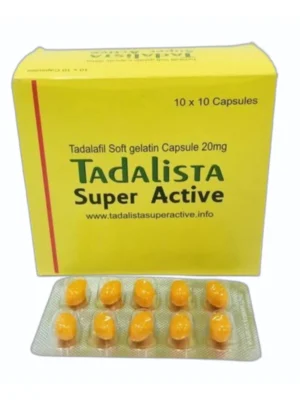 Tadalista Super Active 20 mg (Tadalafil)
