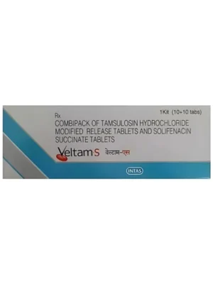 Veltam-S Combipack – Dual Action Relief for Benign Prostatic Hyperplasia (BPH)