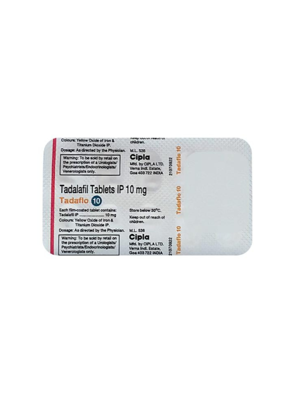 IVM_1407_01 Tadaflo 10 mg (Tadalafil)