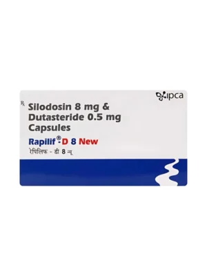 Rapilif D 8 New Capsule (Silodosin 8 mg/Dutasteride 0.5 mg)