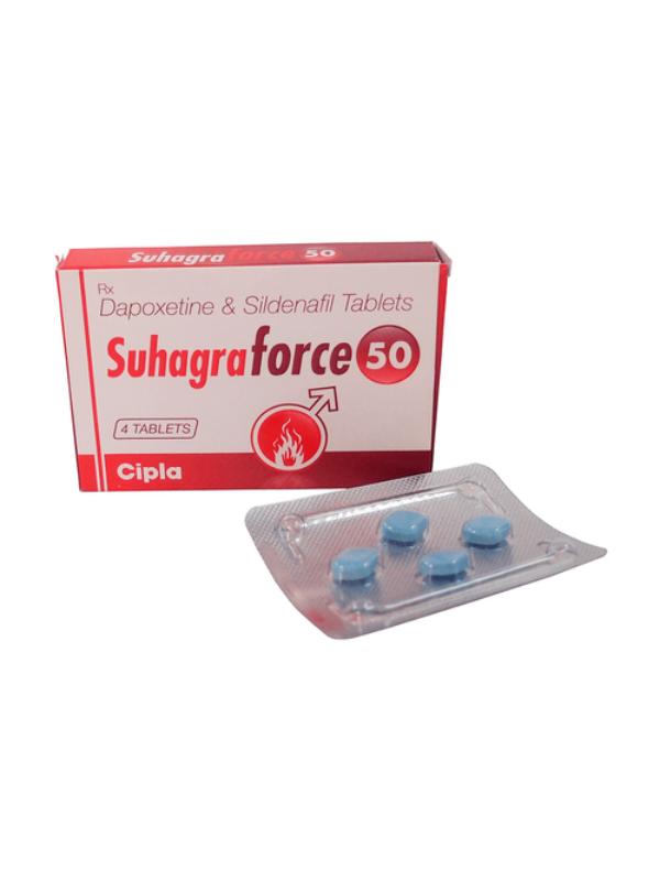 IVM_1437_01 Suhagra Force 50 mg (Sildenafil/Dapoxetine)