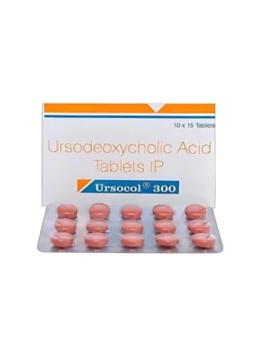 Ursocol 300 mg Tablet (Ursodeoxycholic Acid 300)