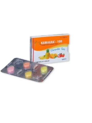 Kamagra Chewable 100 mg: Sildenafil for Rapid Erectile Dysfunction Treatment