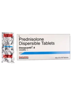 Omnacortil 5 Tablet DT (Prednisolone) - Low-Dose Steroid for Inflammation & Allergies