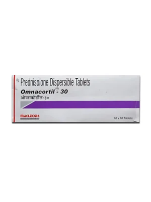 Omnacortil 30 Tablet DT (Prednisolone) - Treatment of Inflammation & Allergies