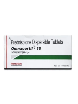 Omnacortil 10 Tablet DT (Prednisolone) - Treatment for Inflammation & Autoimmune Disorders