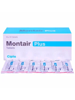 Montair Plus Tablet (Montelukast + Levocetirizine) - Treatment for Asthma & Allergies