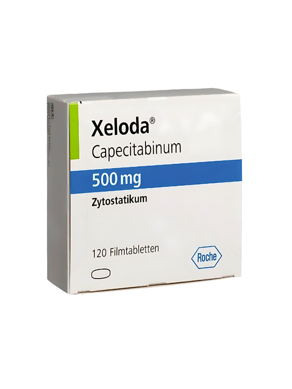 IVM_1580_01 Xeloda 500mg Tablet (Capecitabine) - Treatment for Breast, Colon & Rectal Cancers