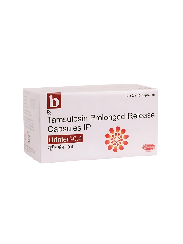 IVM_158_01 Urinfen 0.4mg Capsule – Relief for Benign Prostatic Hyperplasia (BPH)