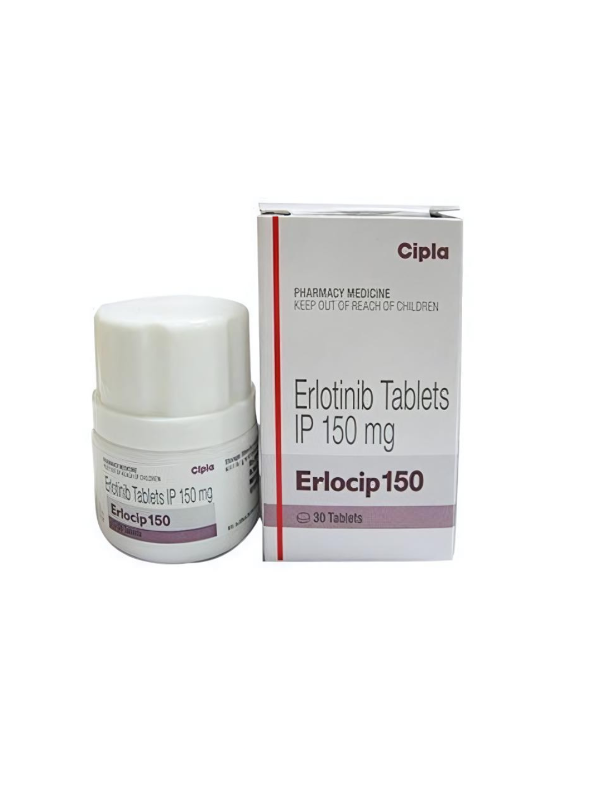 IVM_1590_01 Erlocip 150 Tablet (Erlotinib) - Targeted Therapy for EGFR+ Cancers