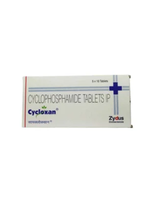 Cycloxan 50mg Tablet (Cyclophosphamide) - Chemotherapy Medication for Cancer & Nephrotic Syndrome