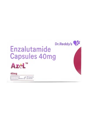 Azel 40mg Capsule (Enzalutamide) - Antiandrogen for Prostate Cancer Treatment