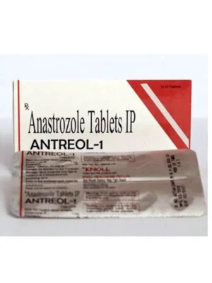 Antreol 1mg Tablet (Anastrozole) - Aromatase Inhibitor for Breast Cancer Treatment