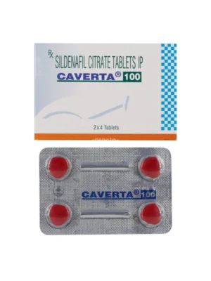 Caverta 100 mg (Sildenafil Citrate)