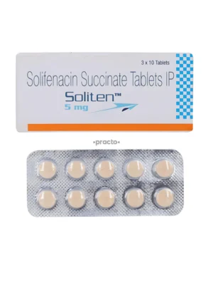 Soliten 5 mg Tablet (Solifenacin 5 mg)