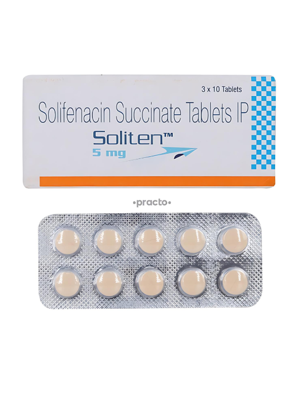 IVM_165_01 Soliten 5 mg Tablet (Solifenacin 5 mg)