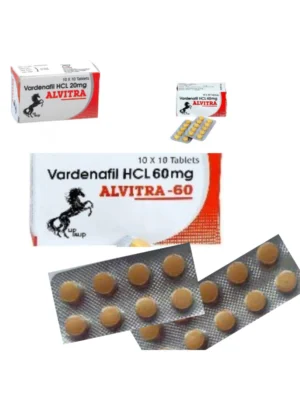 Alvitra Tablet - Effective Erectile Dysfunction Treatment with Generic Vardenafil