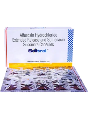 Solitral 10 mg/5 mg Capsule (Alfuzosin / Solifenacin)