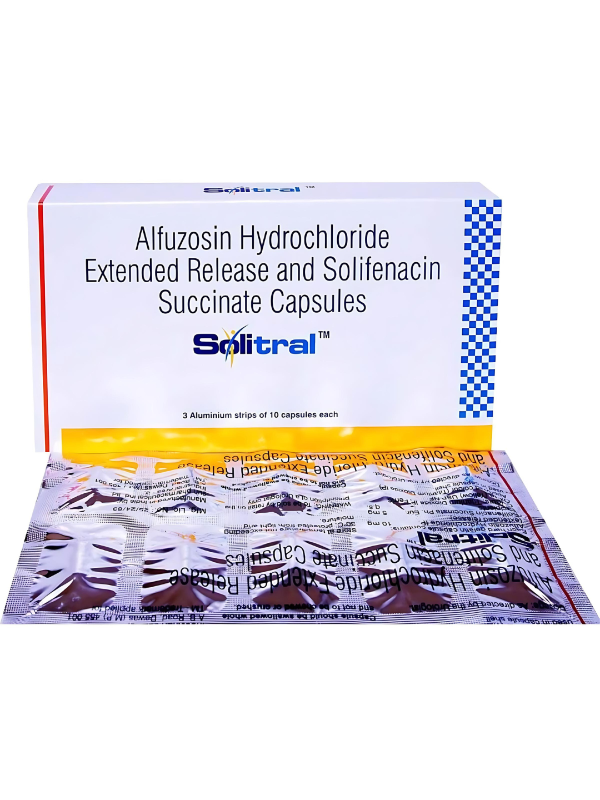 IVM_167_01 Solitral 10 mg/5 mg Capsule (Alfuzosin / Solifenacin)