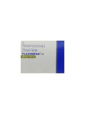 Flavospas O 400 mg Tablet (Ofloxacin 200 mg/ Flavoxate 200 mg)