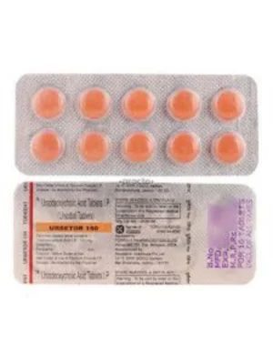 Ursetor 150 mg Tablet (Ursodeoxycholic 150)