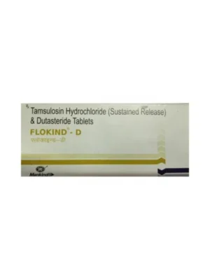 Flokind D 0.4 mg/0.5 mg Tablet (Tamsulosin 0.4 mg/Dutasteride 0.5 mg)