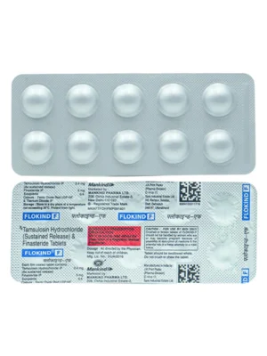 Flokind F Tablet (Tamsulosin 0.4 mg/Finasteride 5 mg)