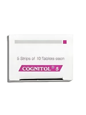 Cognitol 5 mg Tablet (Vinpocetine) - Treatment for Alzheimer's, Stroke & Memory Loss