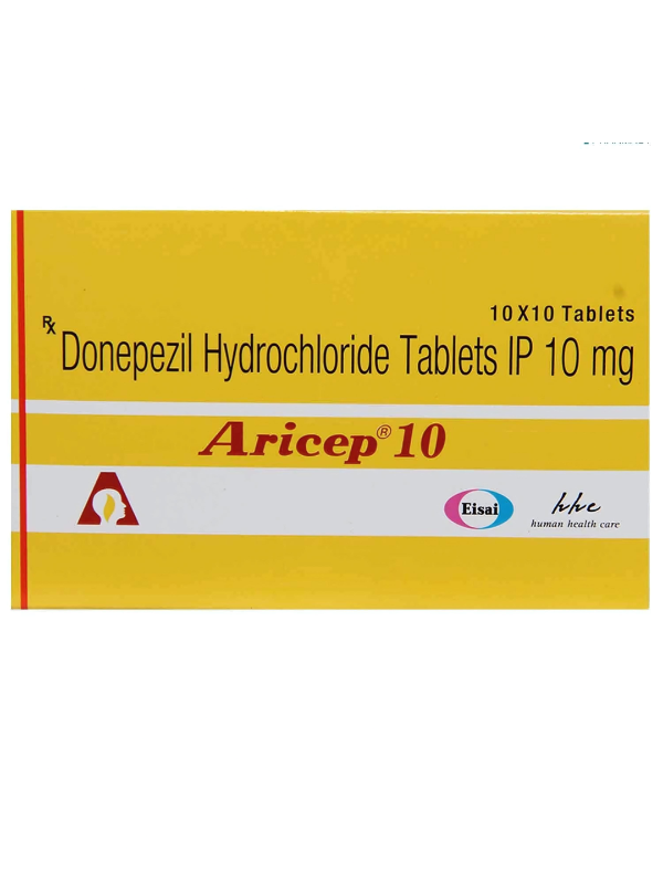 IVM_248_01 Aricep 10 Tablet (Donepezil) - Treatment for Alzheimer's Disease & Dementia