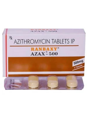 Azax 500 Tablet (Azithromycin) - Powerful Antibiotic for Bacterial Infections