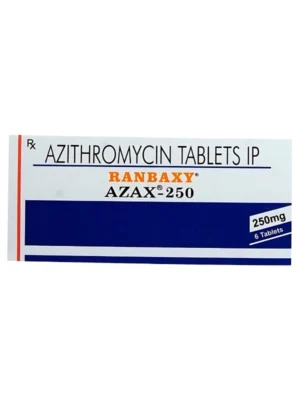 Azax 250 Tablet (Azithromycin) - Antibiotic for Bacterial Infections