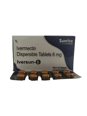Iversun 6mg Tablet (Ivermectin) - Treatment for Parasitic Infections