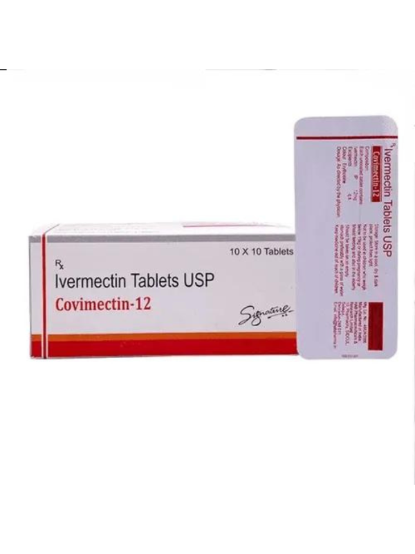 IVM_321_01 Covimectin 12 Tablet - Ivermectin | Antiparasitic Treatment