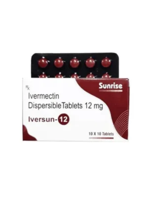 Iversun 12 Tablet (Ivermectin) - Treatment for Severe Parasitic Infections