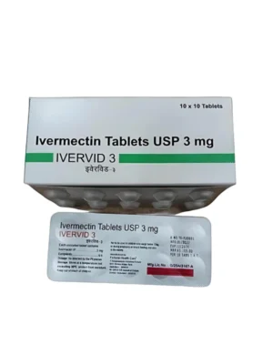 Ivervid 3mg Tablet (Ivermectin) - Treatment for Parasitic Infections