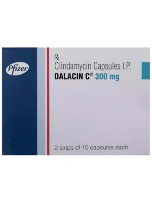 Dalacin C 300mg Capsule (Clindamycin) – Antibiotic for Bacterial Infections
