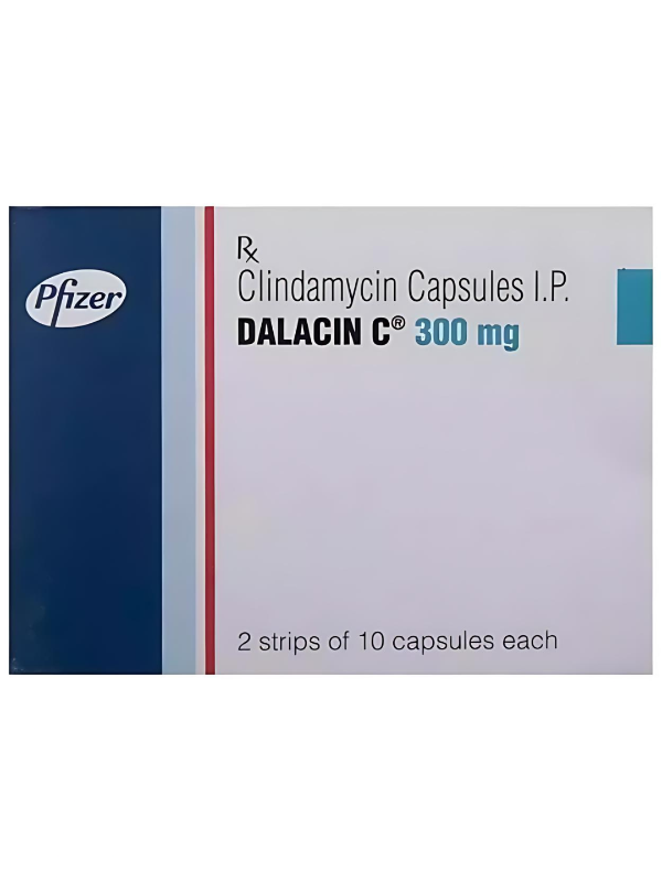 IVM_337_01 Dalacin C 300mg Capsule (Clindamycin) – Antibiotic for Bacterial Infections