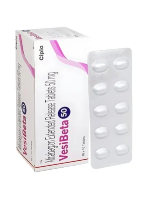 VesiBeta 50 Tablet ER – Relief for Overactive Bladder Symptoms